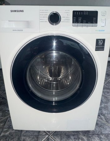 Lavadora Samsung seminova revisada
